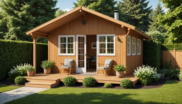 Chalet de jardin en bois : un espace supplémentaire pour votre maison